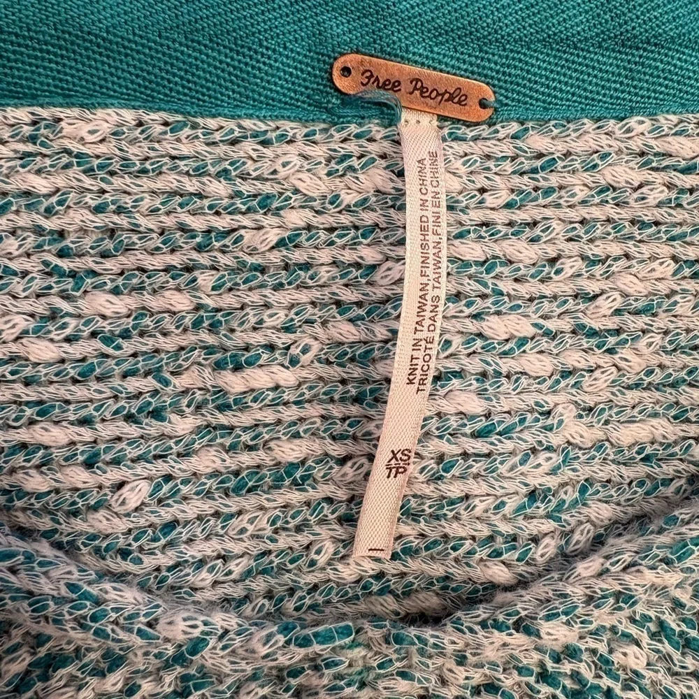 Free People Bright Lights V-Neck Marbled Sweater